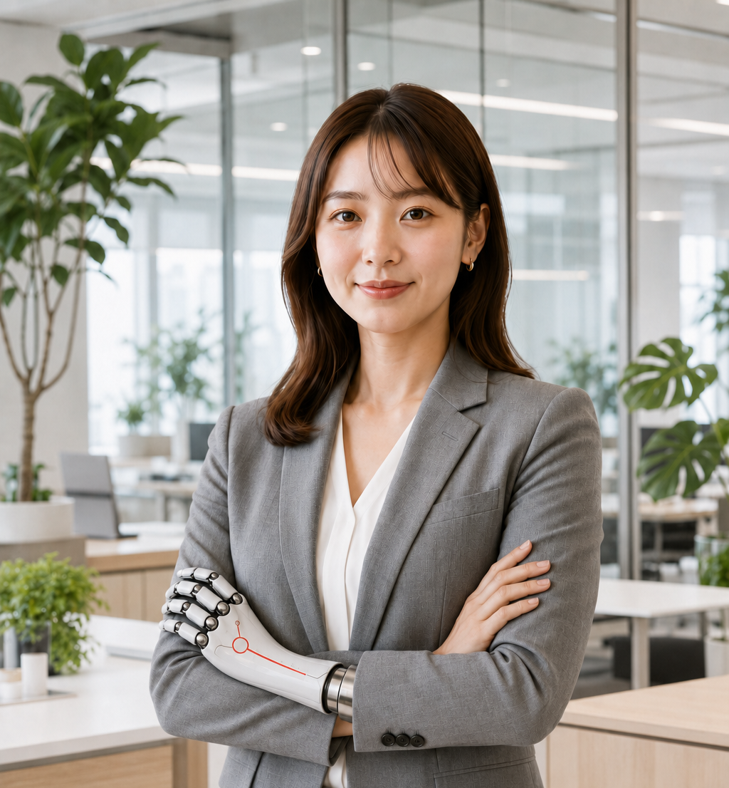 AIバイトのイメージ人物写真